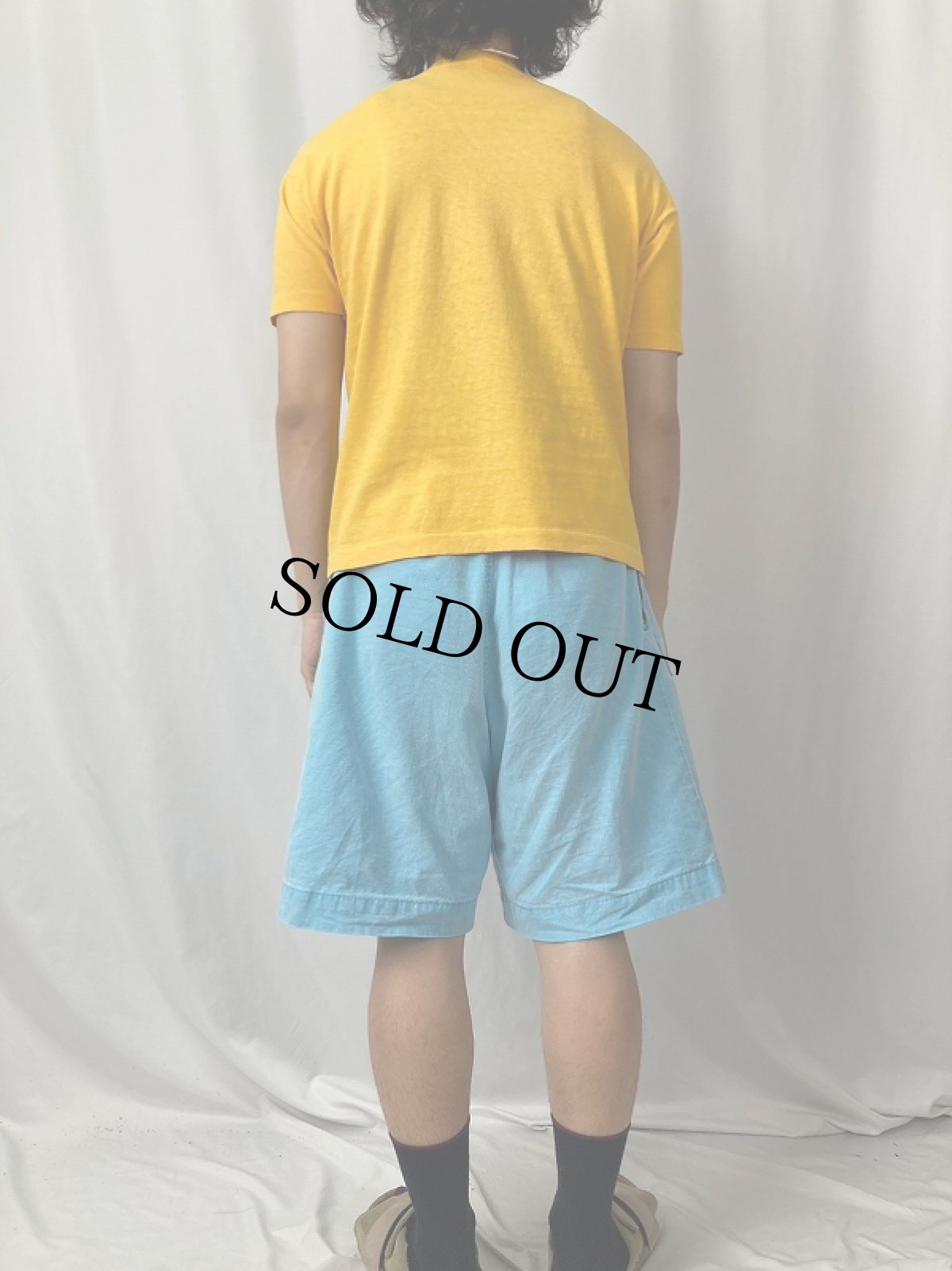 画像4: 70's Champion バータグ USA製 "WASHINGTIN 27 Huskies" プリントTシャツ L (4)