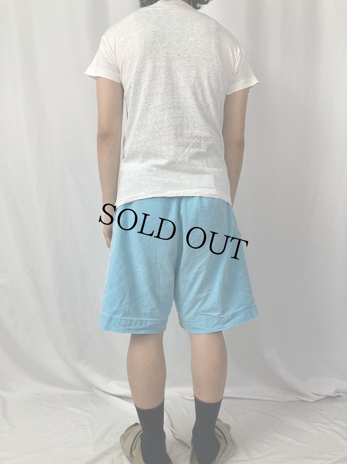 画像5: 60's〜 "HOBART EARCATS" フロッキープリントTシャツ (5)