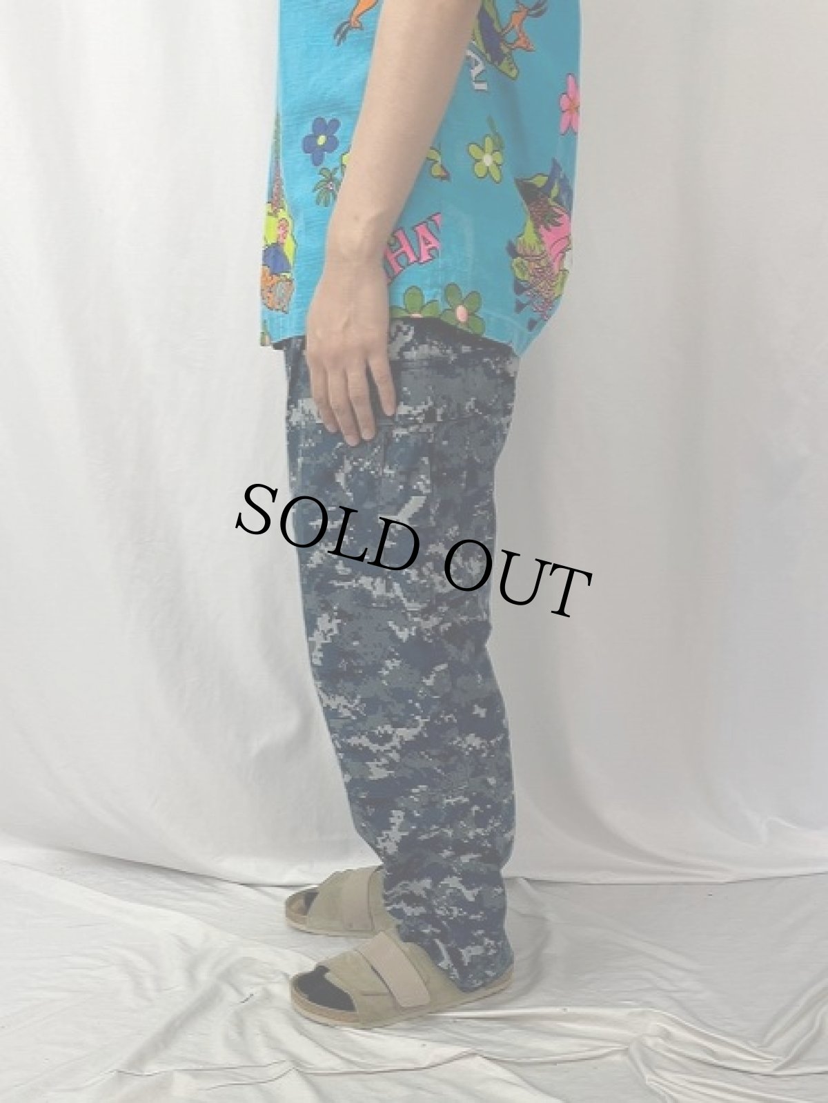 画像3: U.S.NAVY デジカモ カーゴパンツ MEDIUM-SHORT (3)