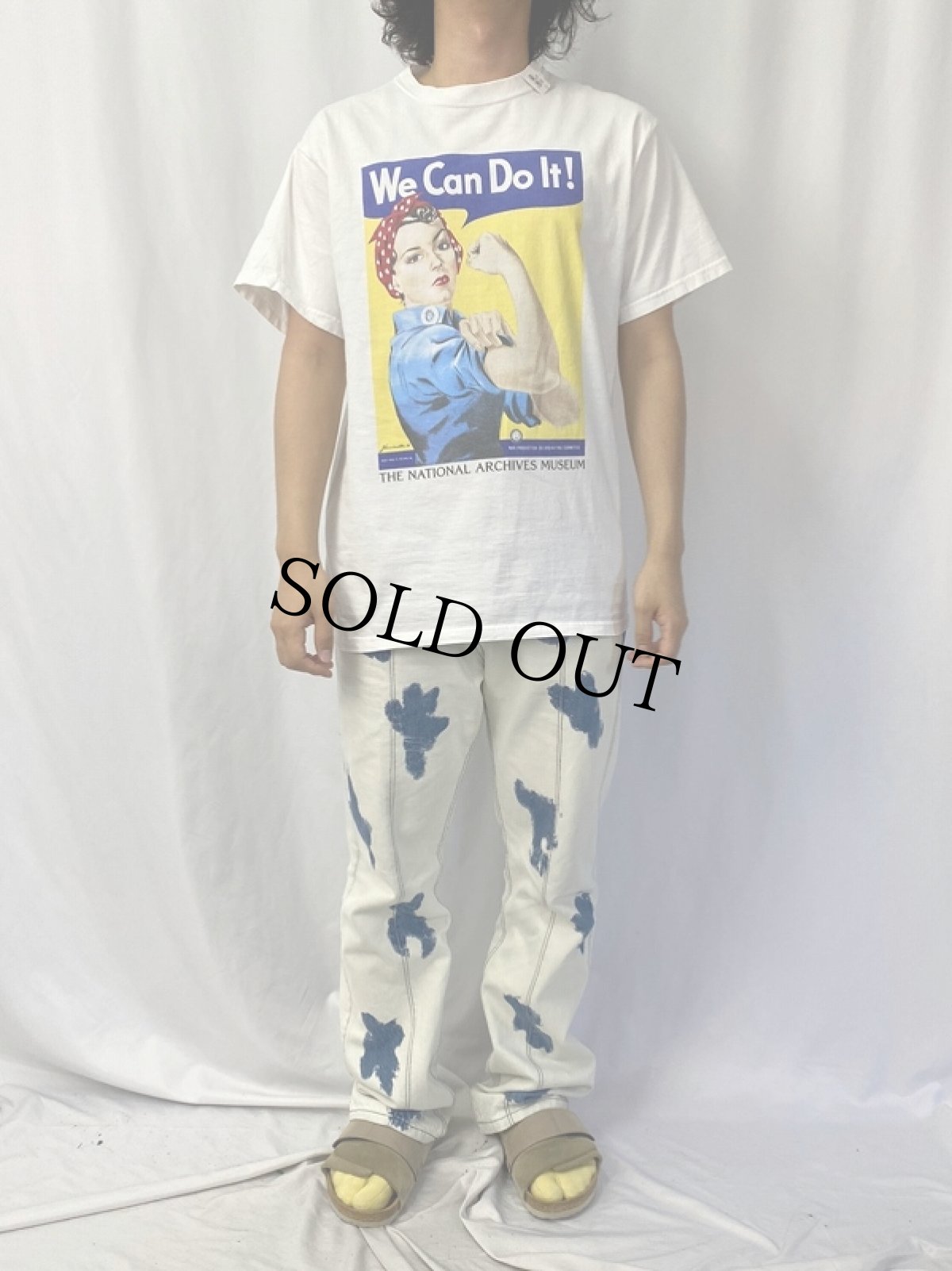 画像2: 90〜2000's "THE NATIONAL ARCHIVES MUSEUM" 国立博物館プリントTシャツ L (2)