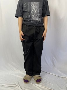 画像2: 90's GERMAN ARMY オーバーダイコットンカーゴパンツ W35 (2)