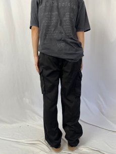 画像4: 90's GERMAN ARMY オーバーダイコットンカーゴパンツ W35 (4)