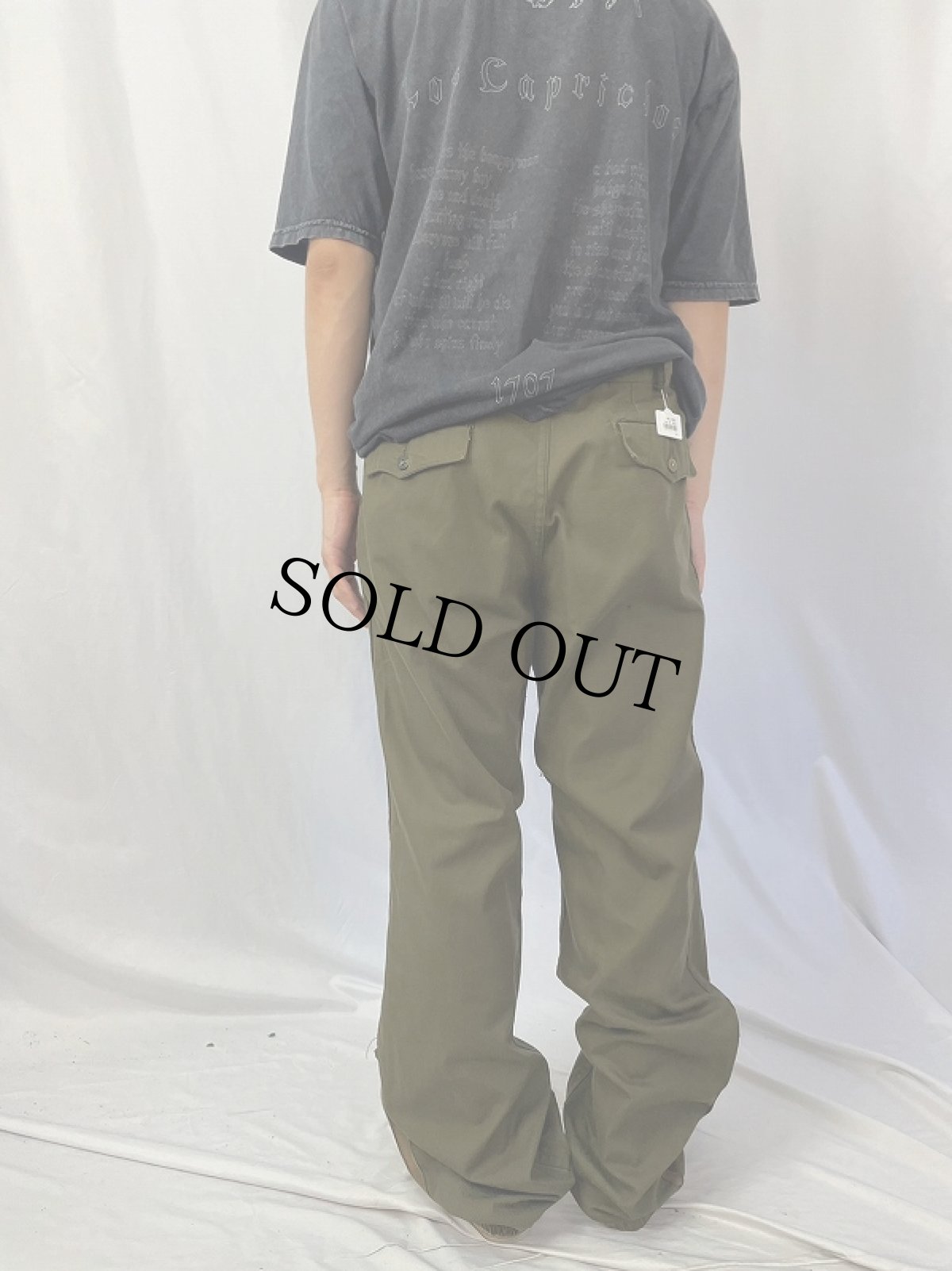 画像4: 70〜80's イタリア軍 パラシュートパンツ W35 (4)