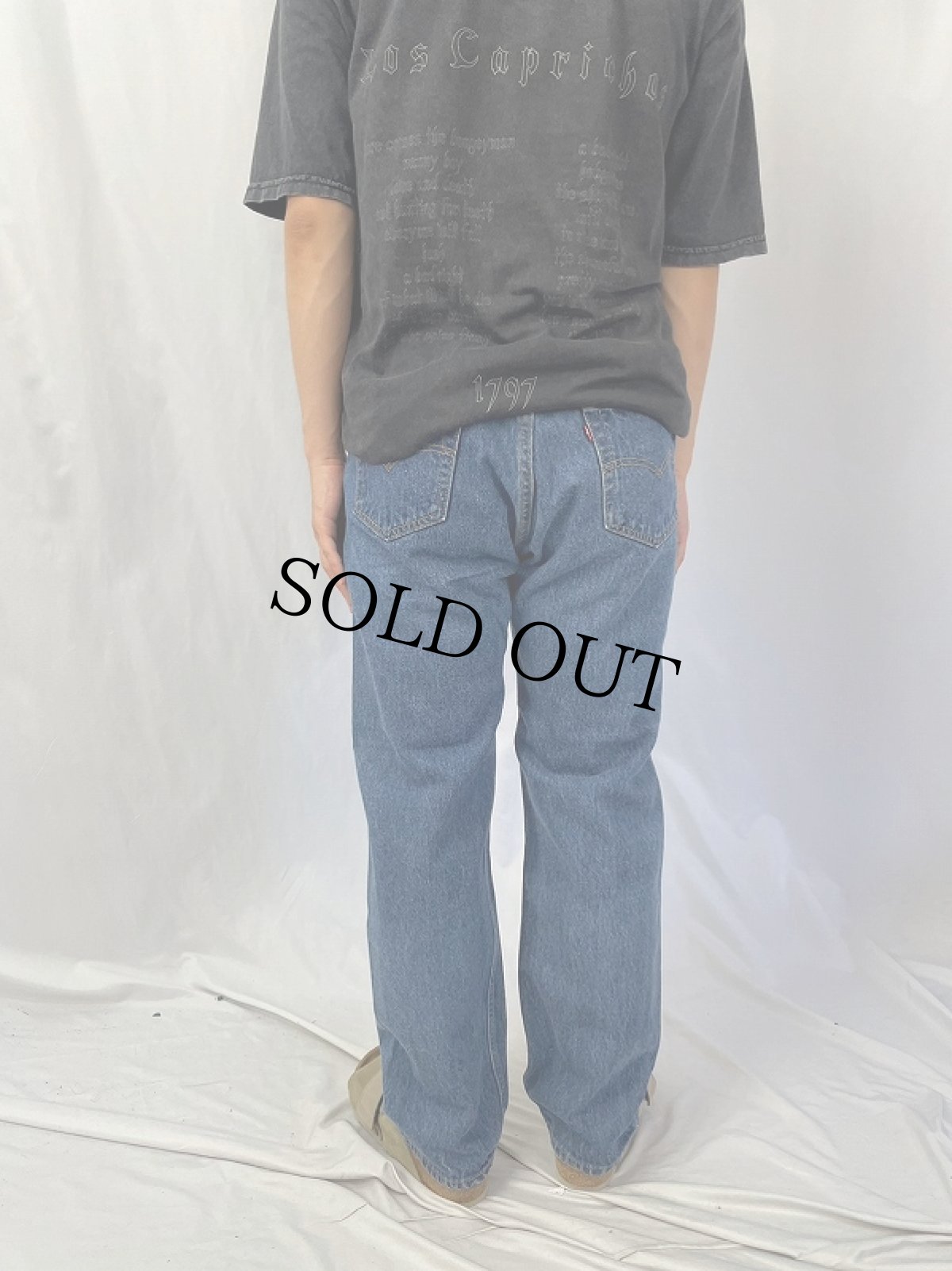 画像4: 90's Levi's 501 USA製 デニムパンツ W32 (4)