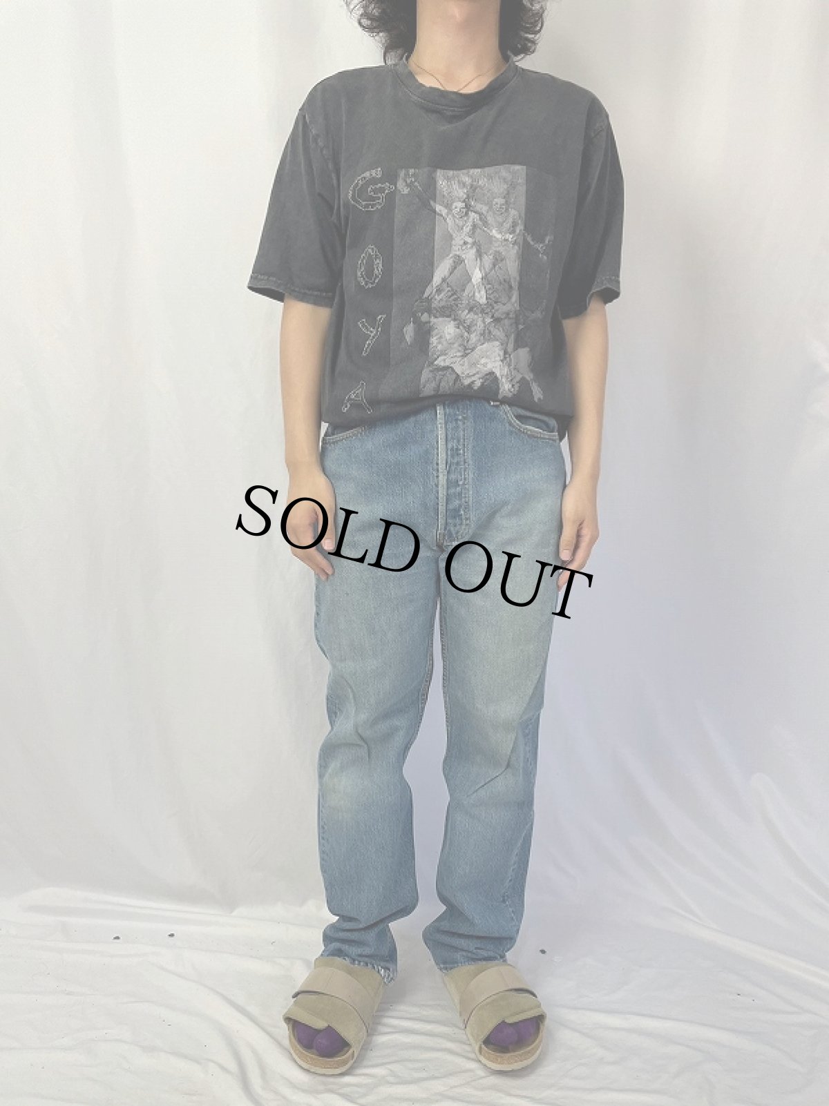 画像2: 90's Levi's 501 USA製 デニムパンツ W33 (2)