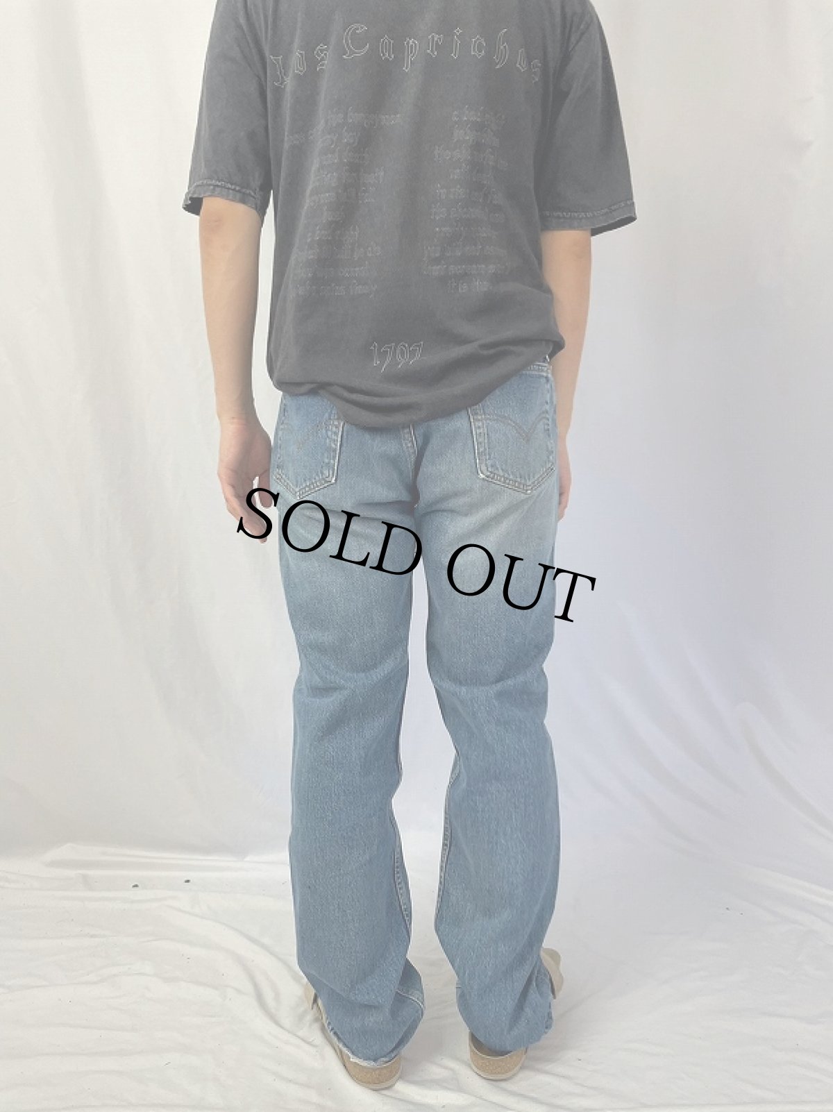 画像4: 90's Levi's 501 USA製 デニムパンツ W33 (4)