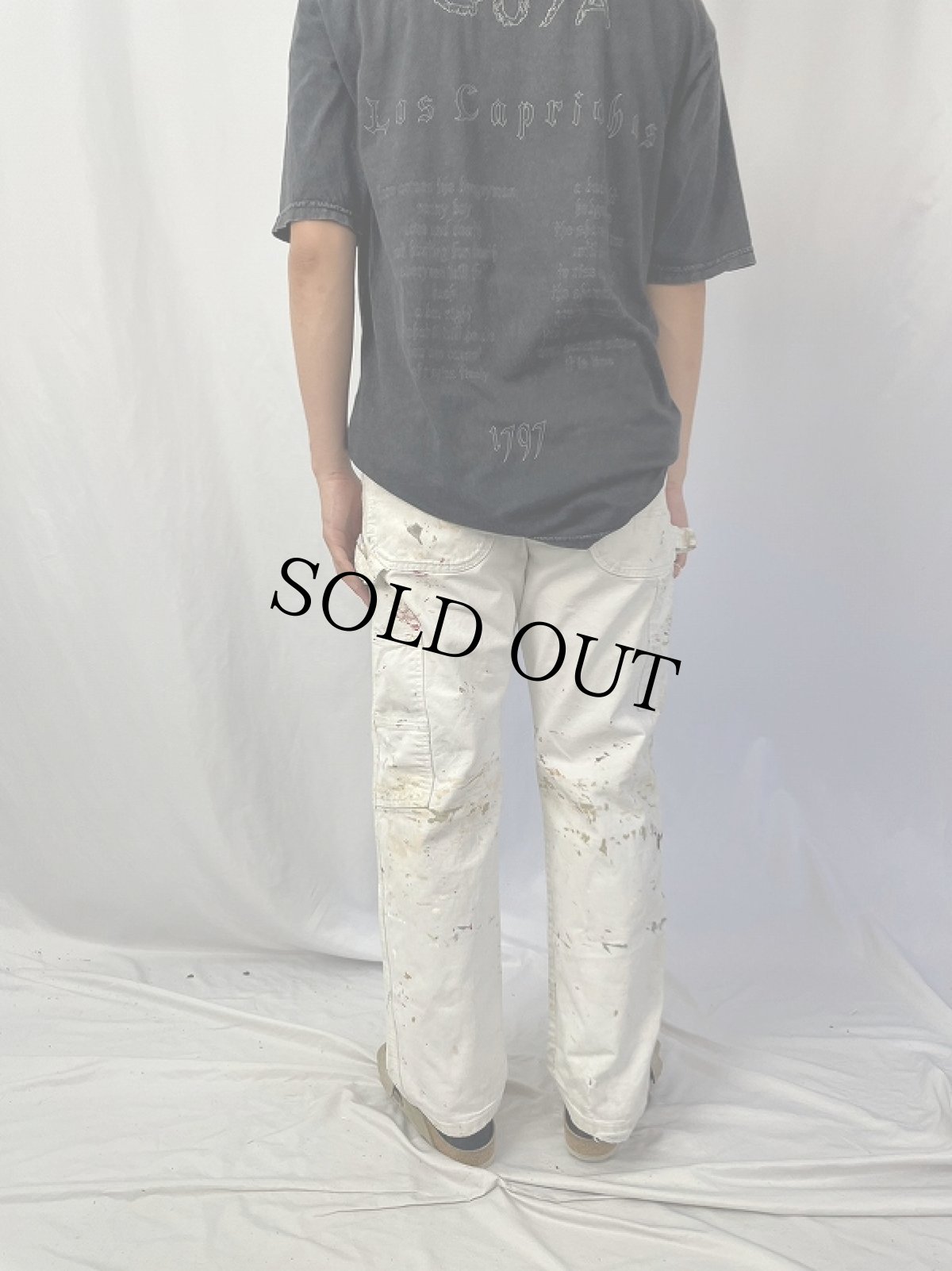 画像4: Dickies ペンキペイント ペインターパンツ W31 (4)