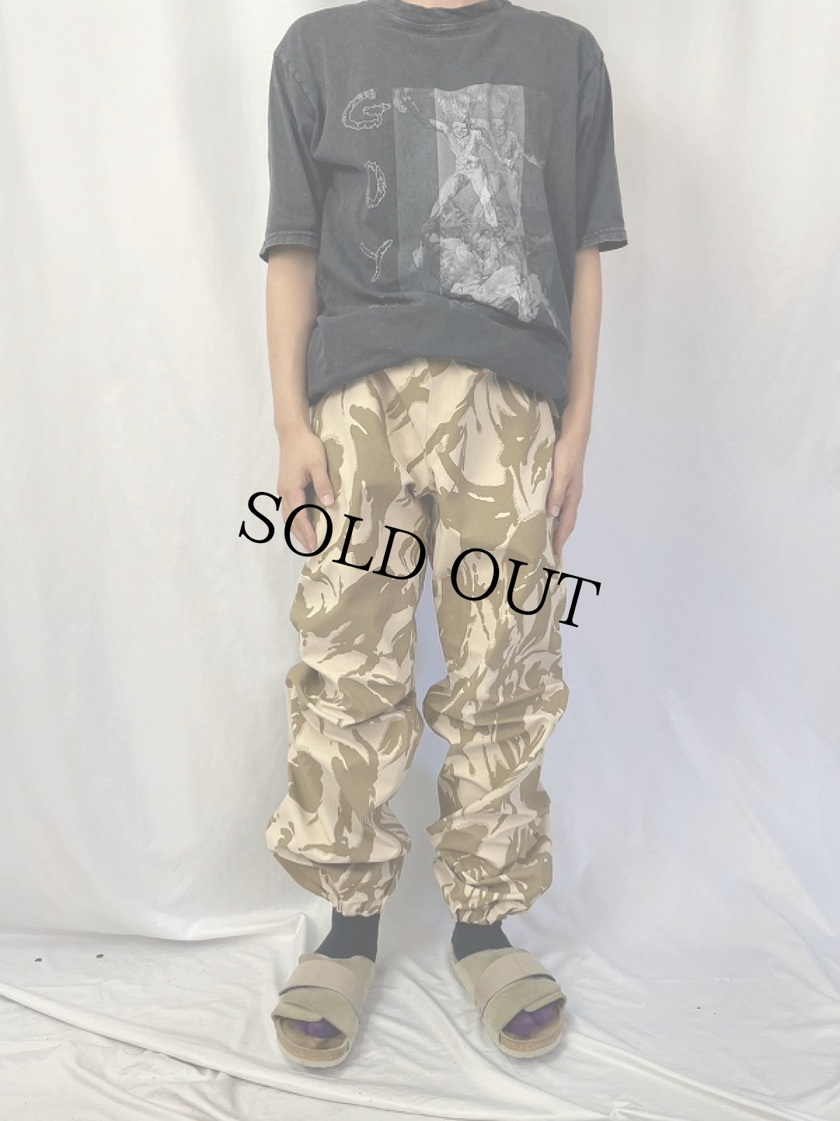 画像2: 90's イギリス軍 DPMデザートカモ GORE-TEX オーバーパンツ (2)