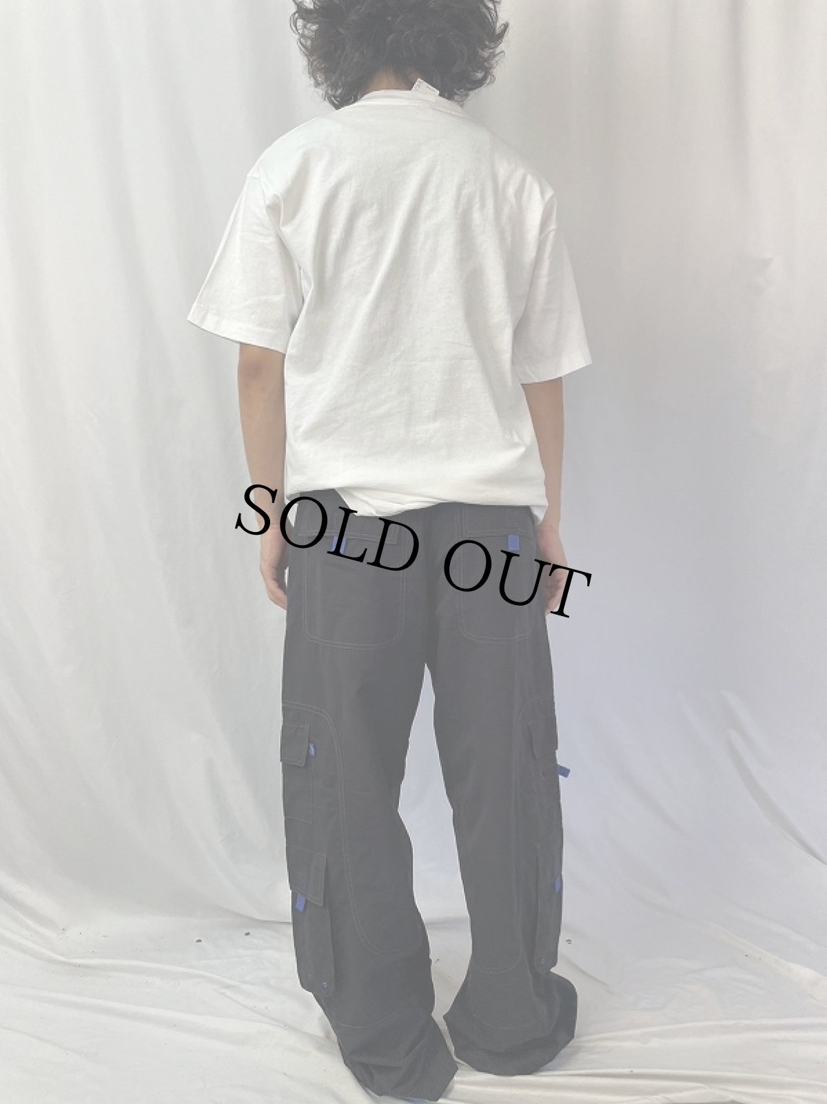 画像4: MAGSPORT デザインカーゴパンツ BLACK W32 (4)