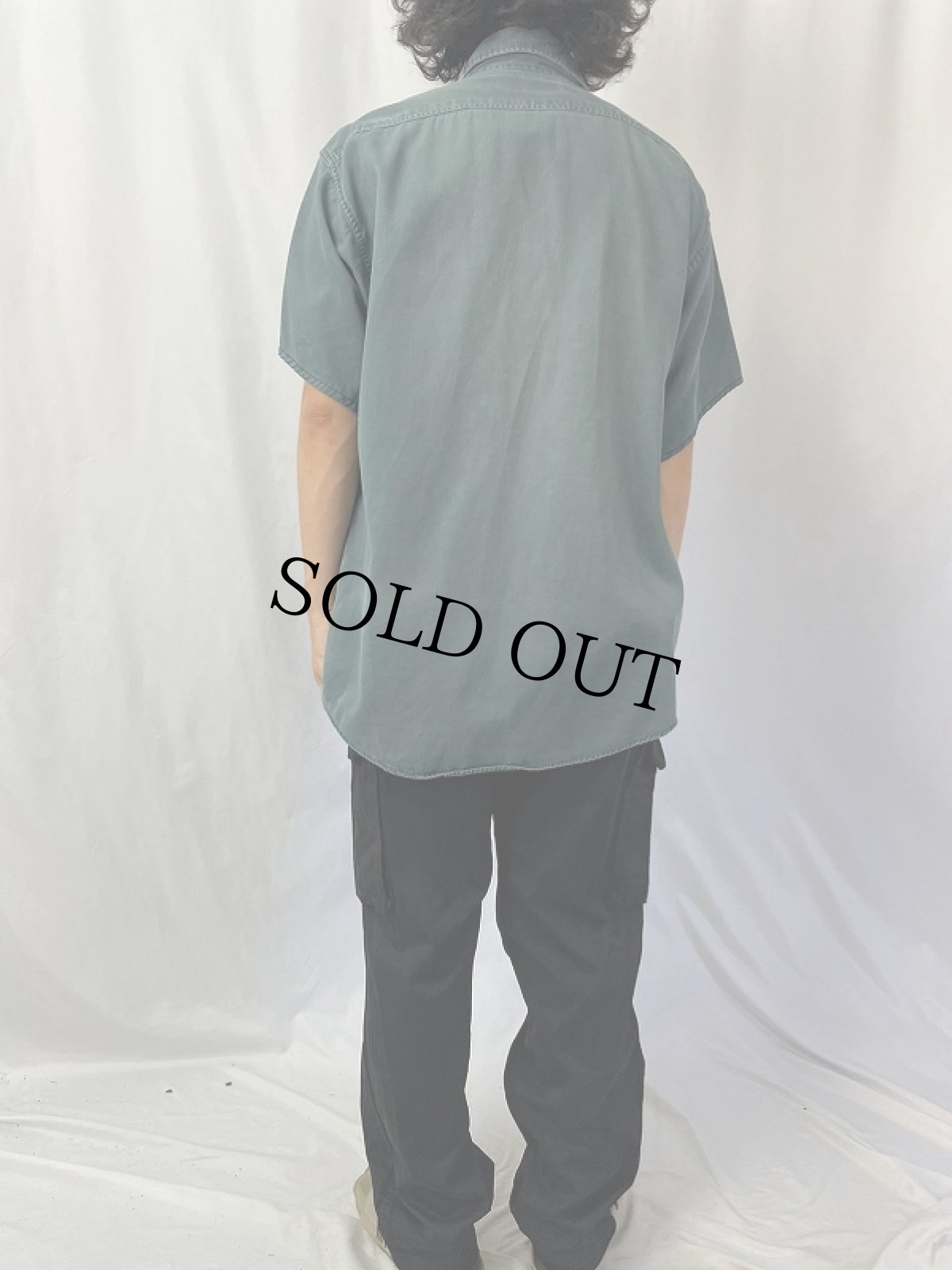 画像4: 50〜60's POWR HOUSE コットンシャツ (4)