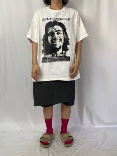 画像2: Che Guevara "HASTA LA VICTORIA SIEMPRE" 革命家プリントTシャツ (2)