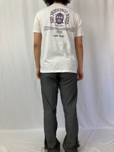 画像5: 80's USA製 サイケデリックロックバンドプリントTシャツ L (5)