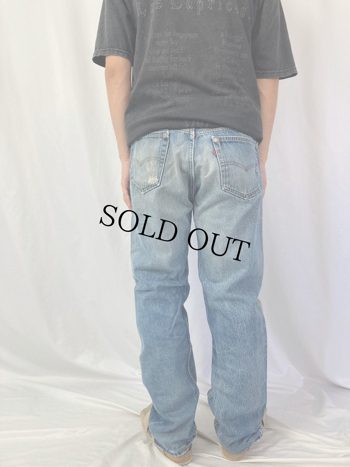 画像4: 90's Levi's 501 USA製 デニムパンツ W33 (4)