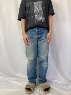 画像2: 90's Levi's 501 USA製 デニムパンツ W33 (2)