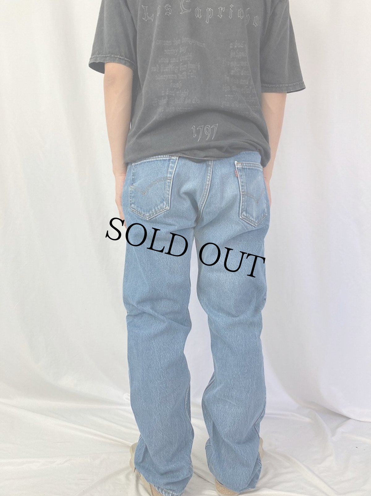 画像4: 90's〜 Levi's 501 USA製 デニムパンツ W34 (4)