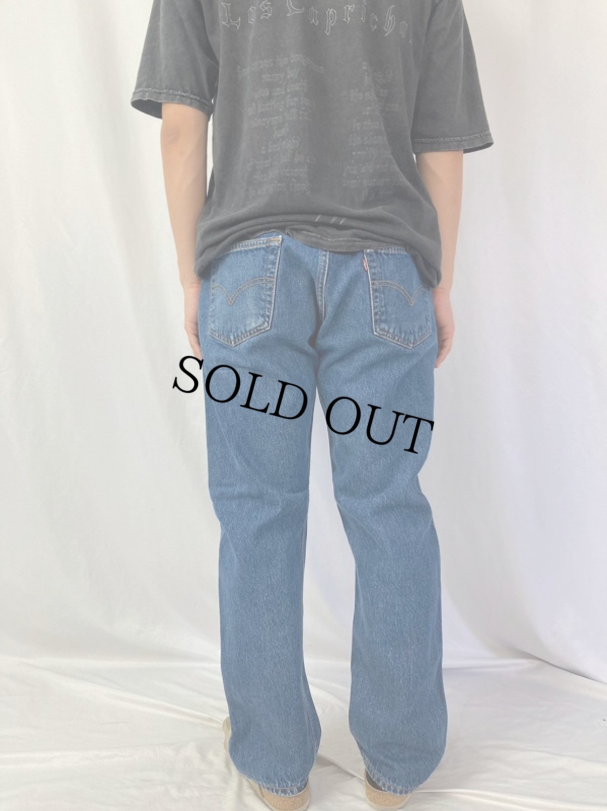 画像4: 90's Levi's 501 USA製 デニムパンツ W33 (4)