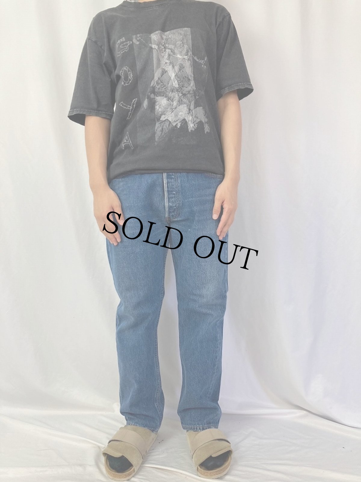 画像2: 90's Levi's 501 USA製 デニムパンツ W33 (2)