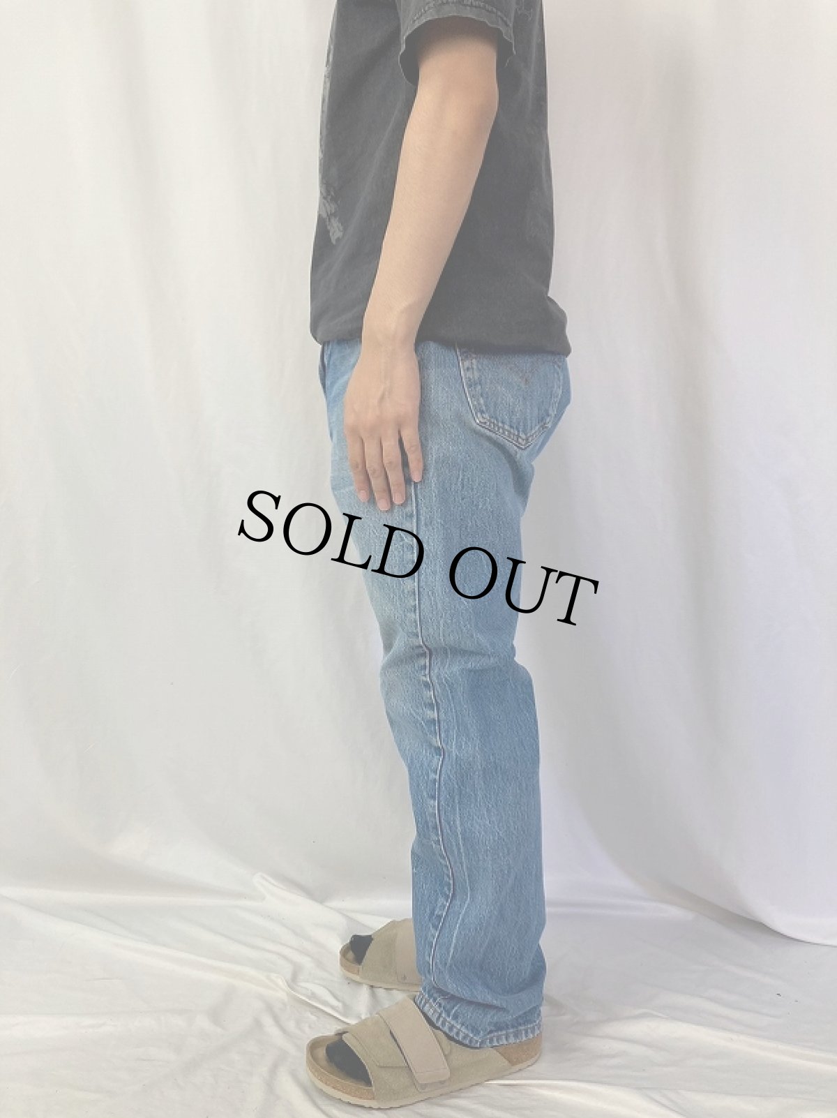 画像3: 80's Levi's 501 USA製 デニムパンツ W33 (3)