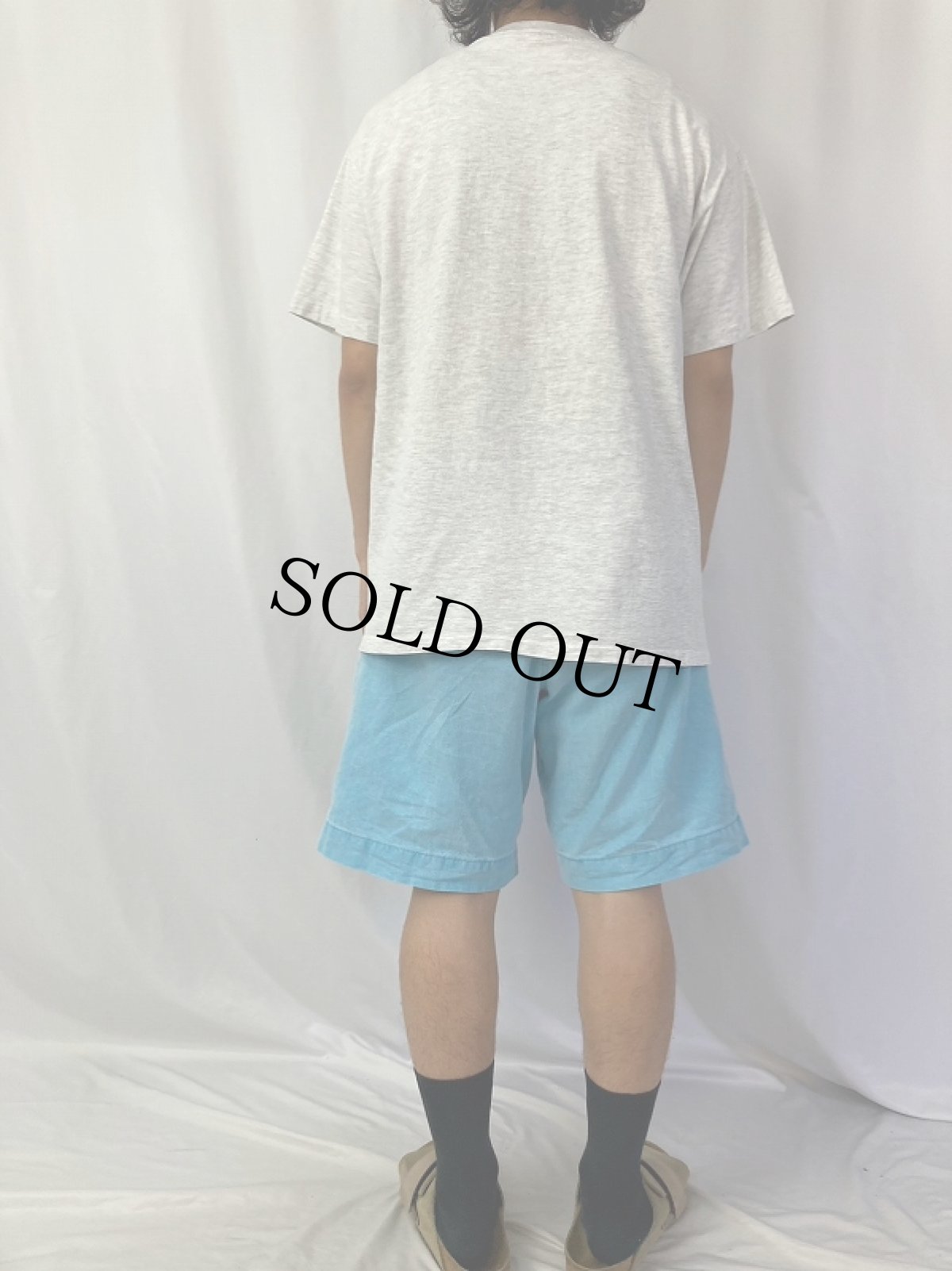 画像4: 90's LIBERTY GRAPHICS USA製 ホエールプリントTシャツ L (4)