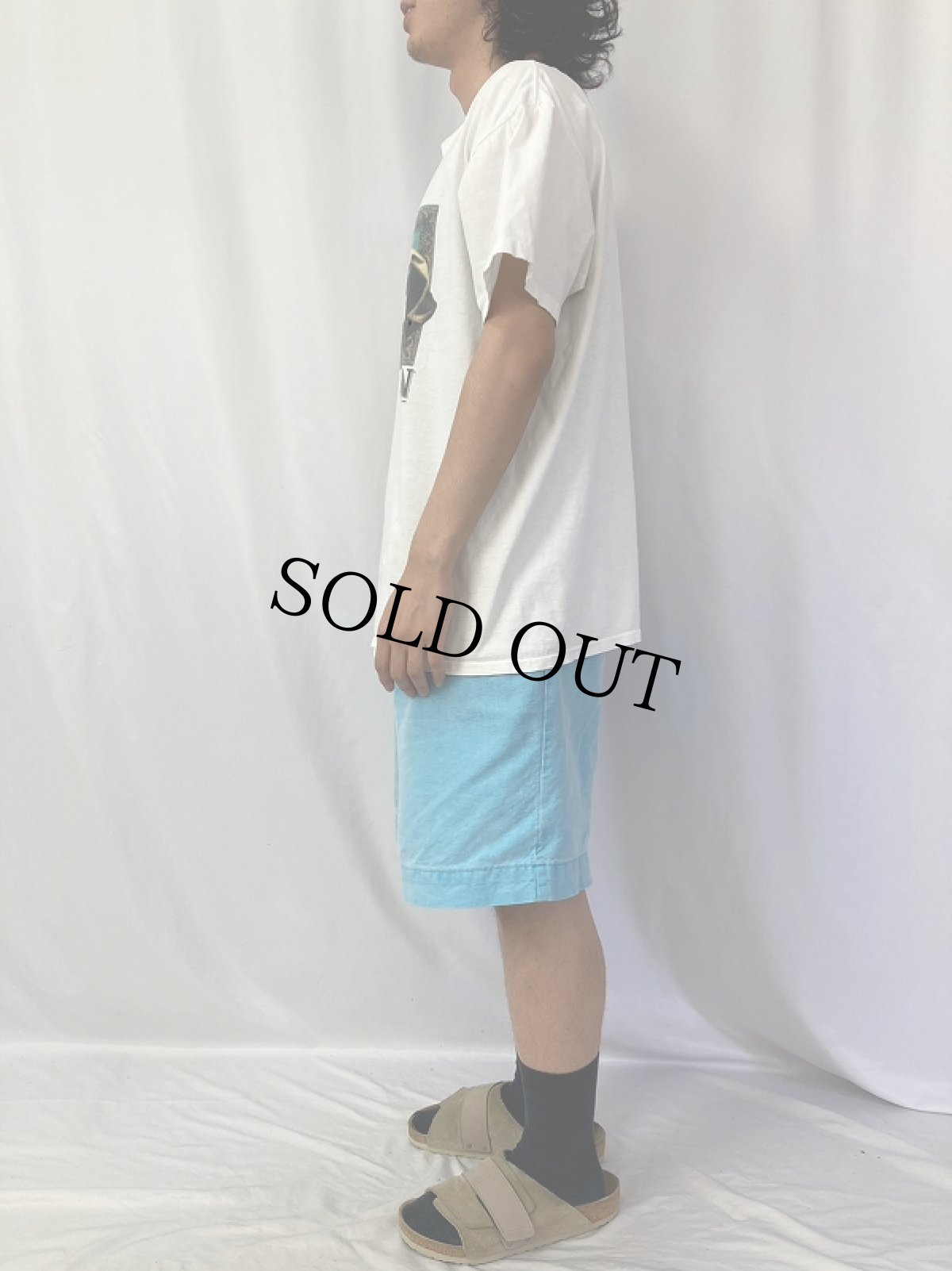 画像3: 90's NAPOLEON  USA製 フランス皇帝プリントTシャツ XL (3)