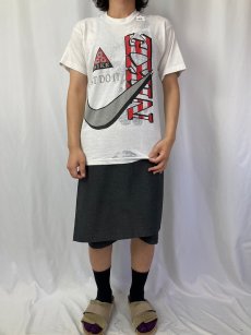 画像2: 【SALE】 ブート 90's NIKE ACG ロゴプリントTシャツ M (2)