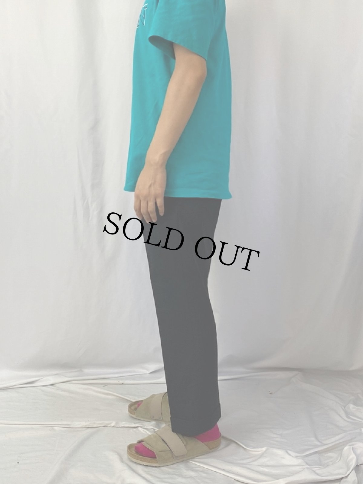 画像3: 50〜60's JAPAN製 2タックウールスラックス BLACK W32 (3)