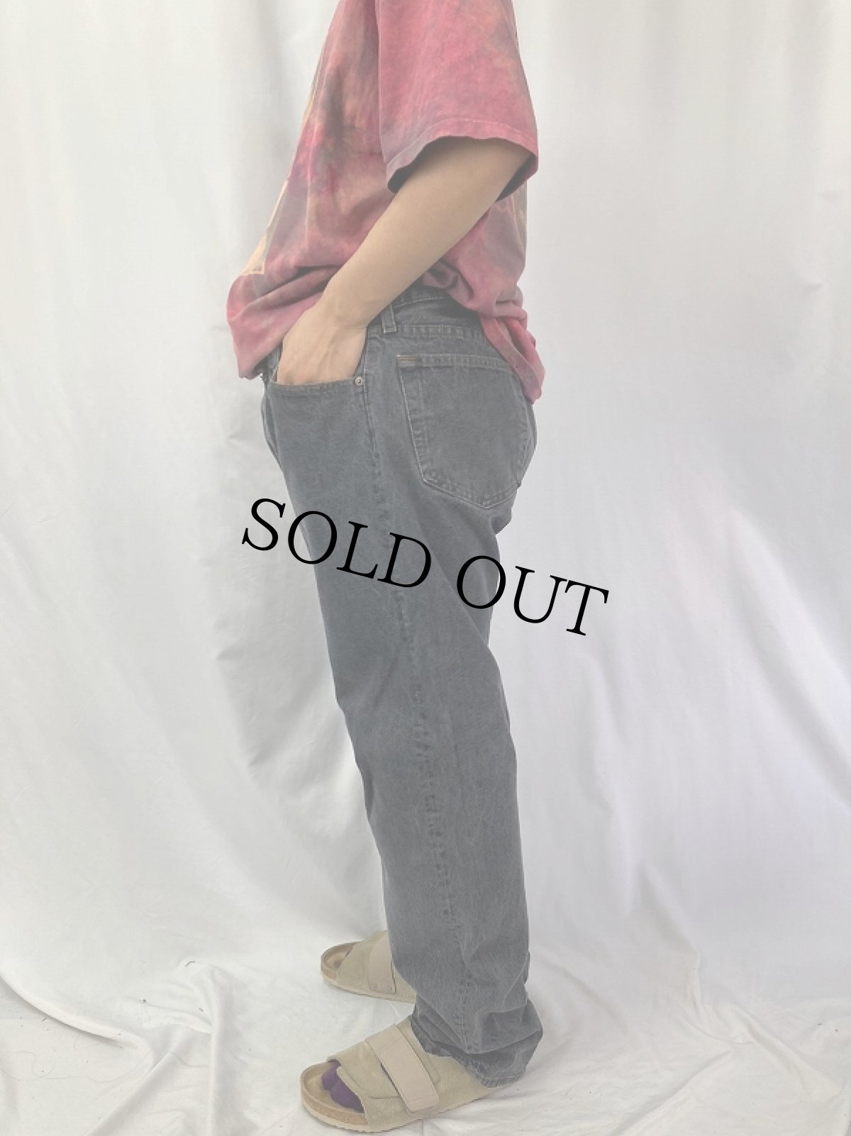 画像3: 80's Levi's 501-0658 USA製 ブラックデニムパンツ W38 (3)