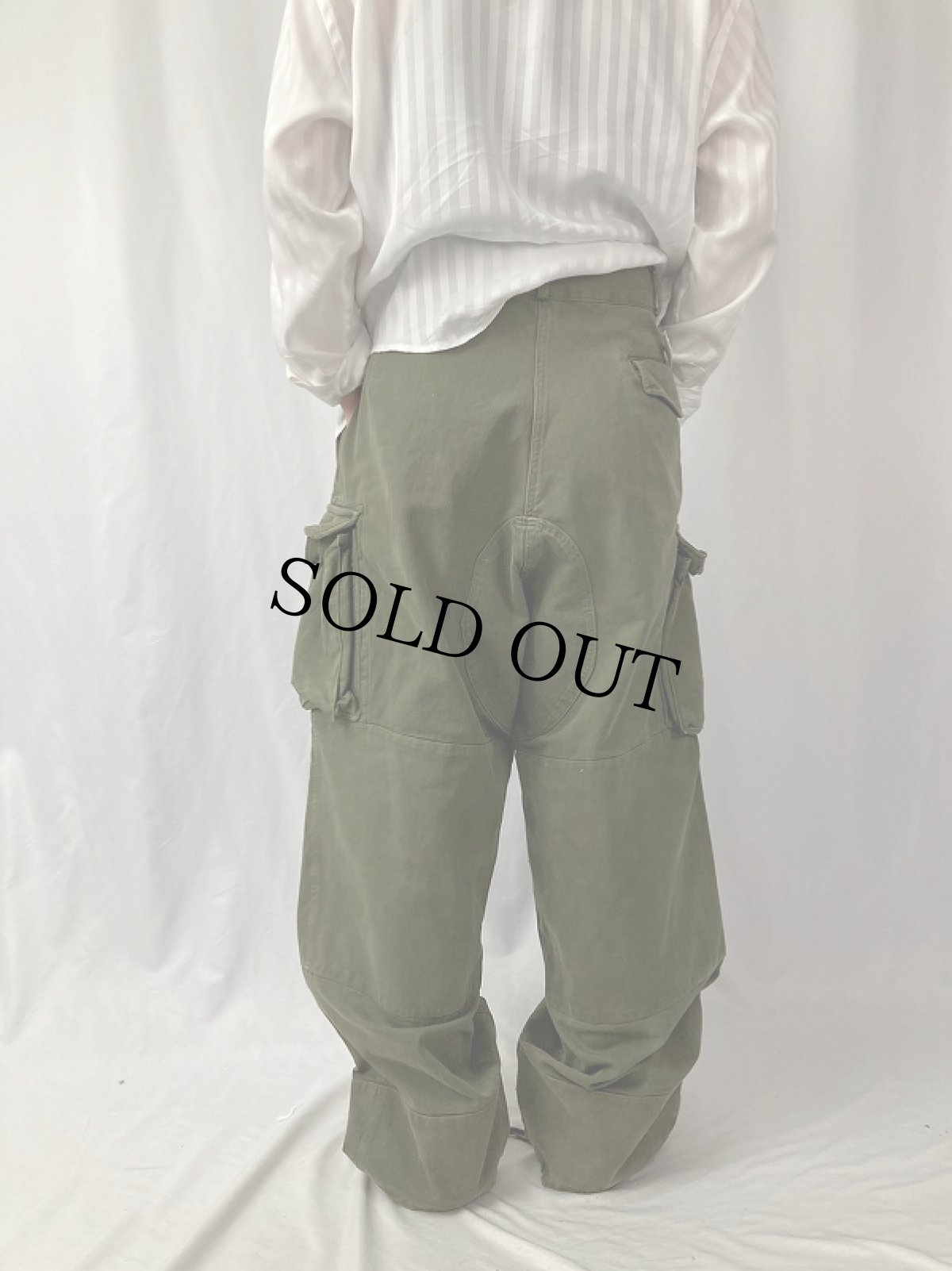 画像4: 50〜60’s West Germany Military “Bundeswehr” M-47 カーゴパンツ W40 (4)