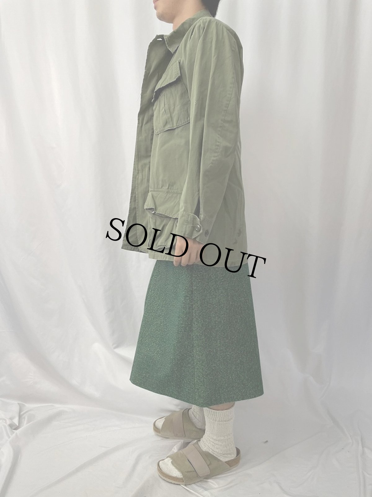 画像3: 60's U.S.ARMY ジャングルファティーグジャケット 5th MEDIUM REGULAR (3)