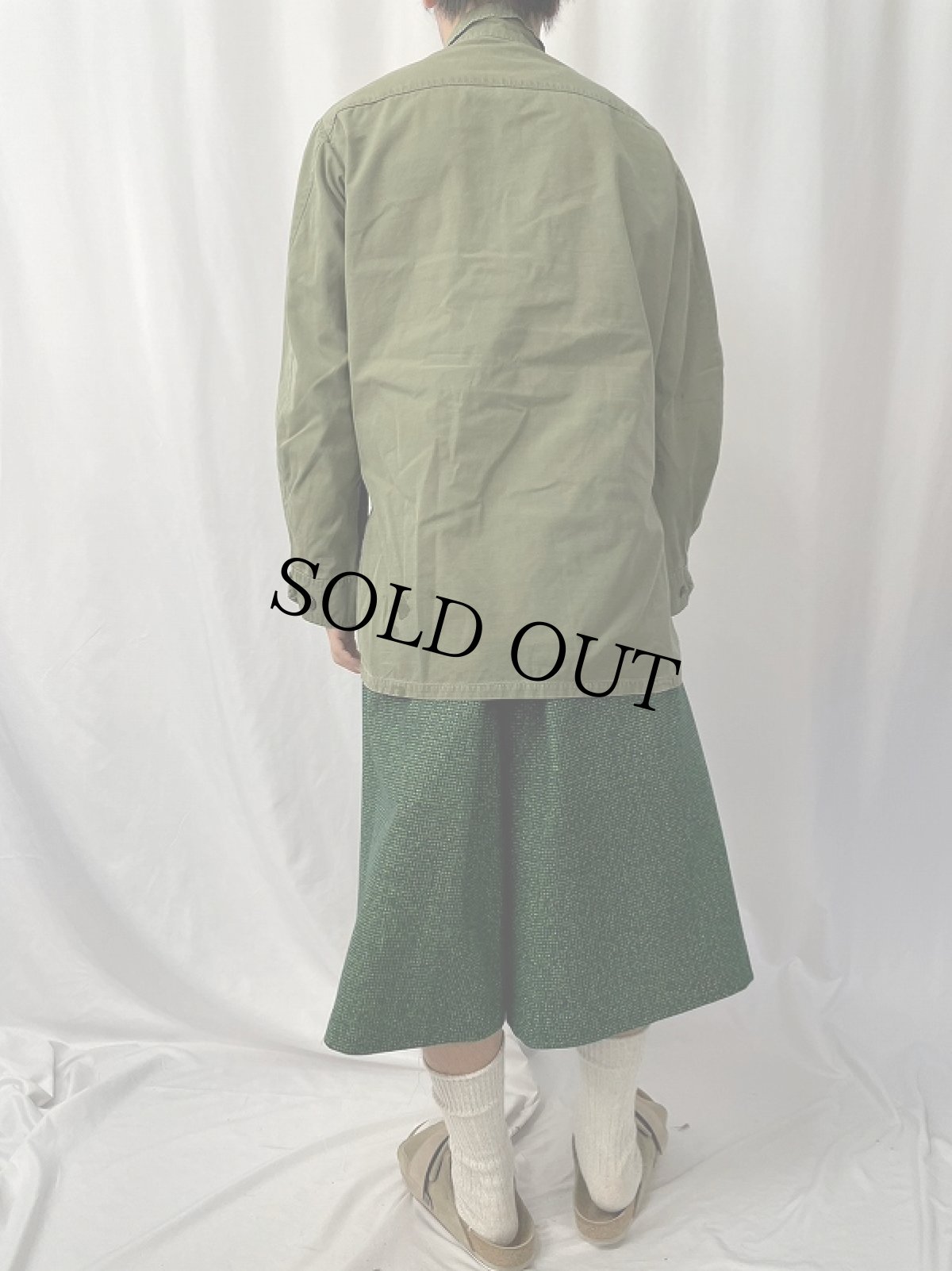 画像4: 60's U.S.ARMY ジャングルファティーグジャケット 5th MEDIUM REGULAR (4)