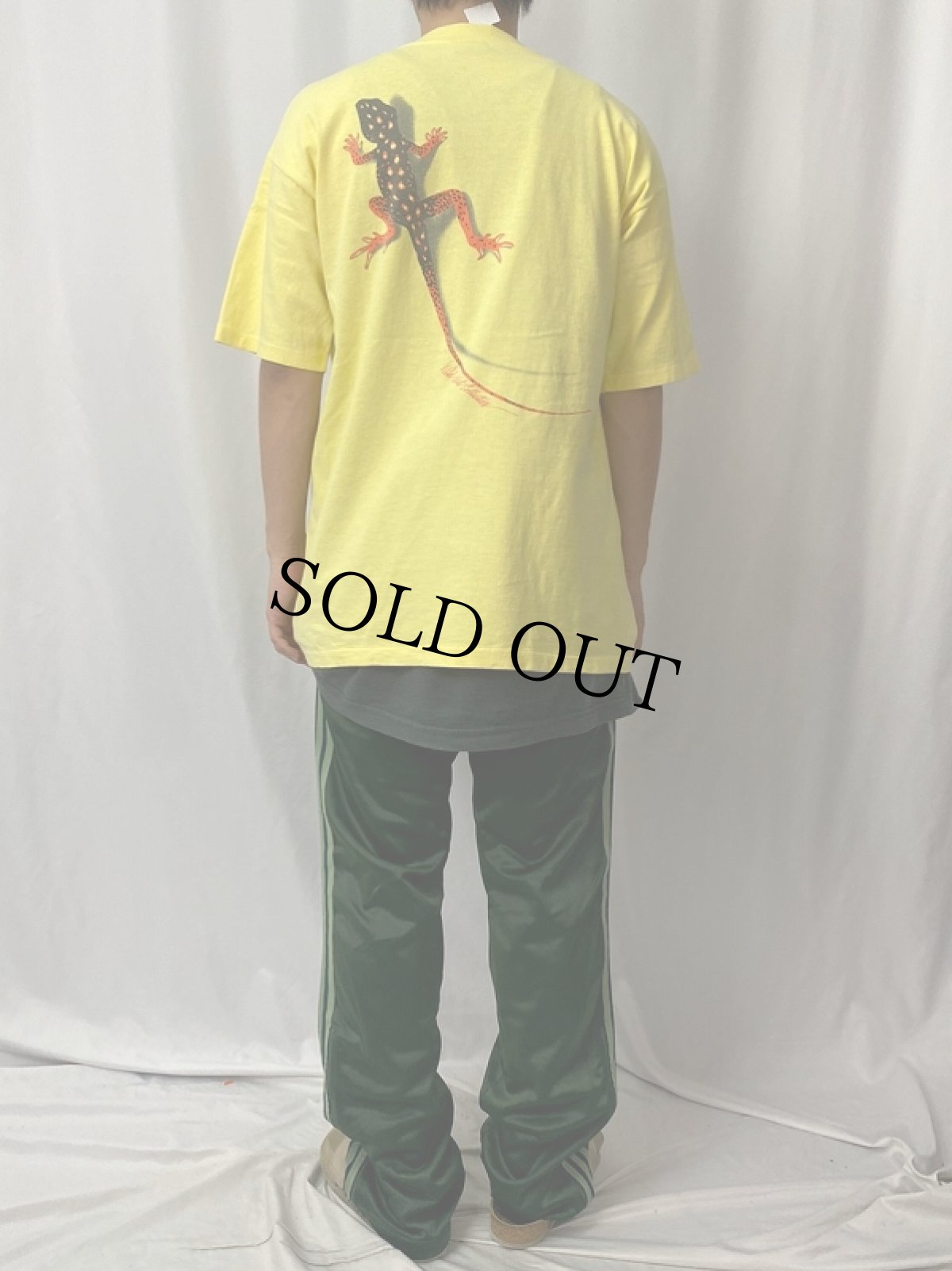 画像5: 90's Marlboro USA製 "Wild West Collection" タバコ企業 トカゲプリントTシャツ XL (5)