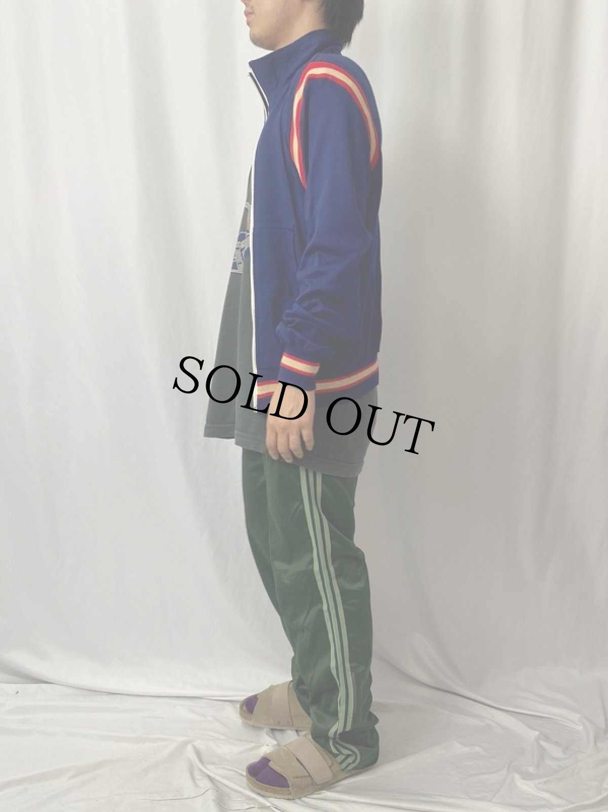 画像3: 80's WINNING WAYS アクリルジップアップジャケット L (3)