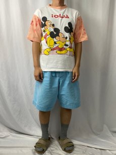 画像2: 90's Disney MICKEY MOUSE USA製 "!OWA" キャラクタープリントTシャツ M (2)