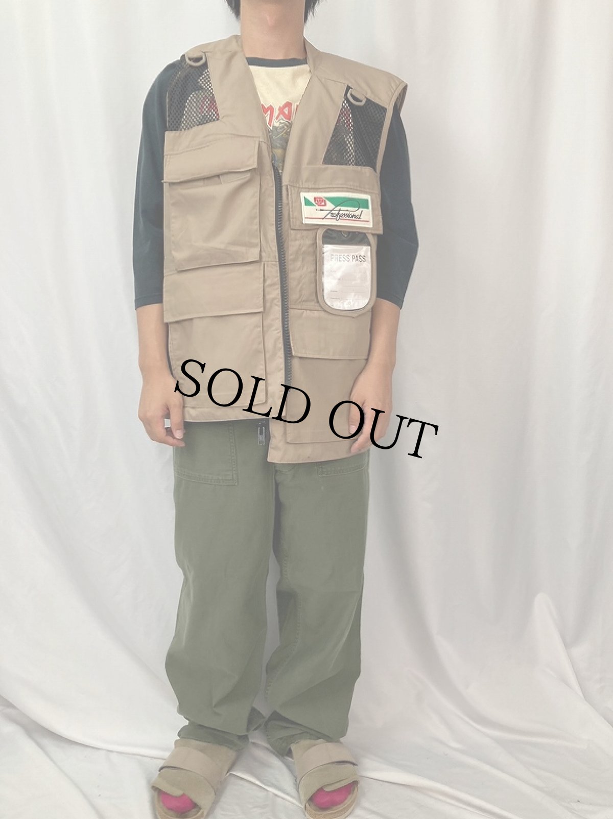 画像3: FUJIFILM ワッペン付き フォトグラファーベスト (3)