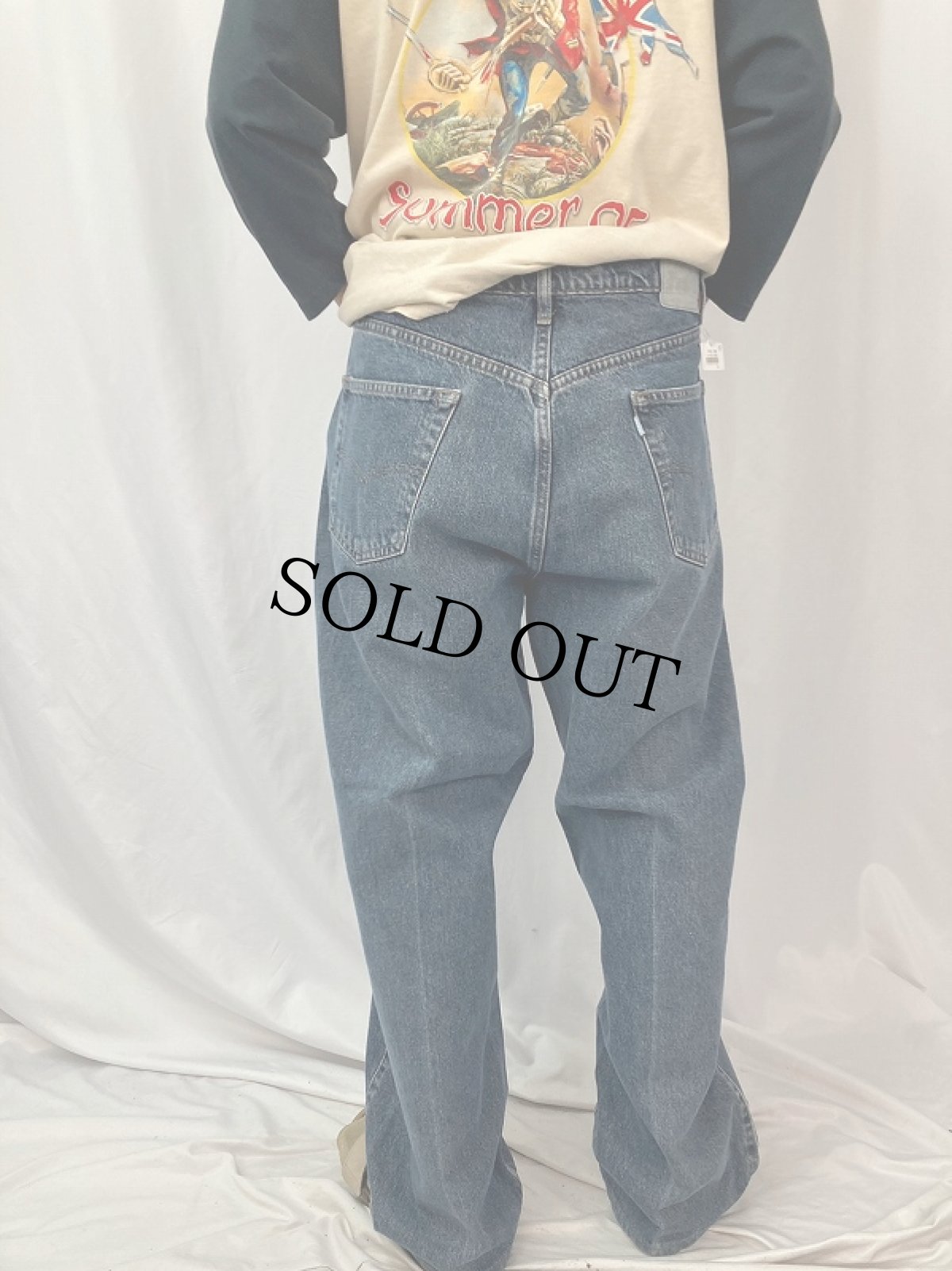 画像4: 90's Levi's SILVER TAB "baggy" デニムパンツ W37 (4)