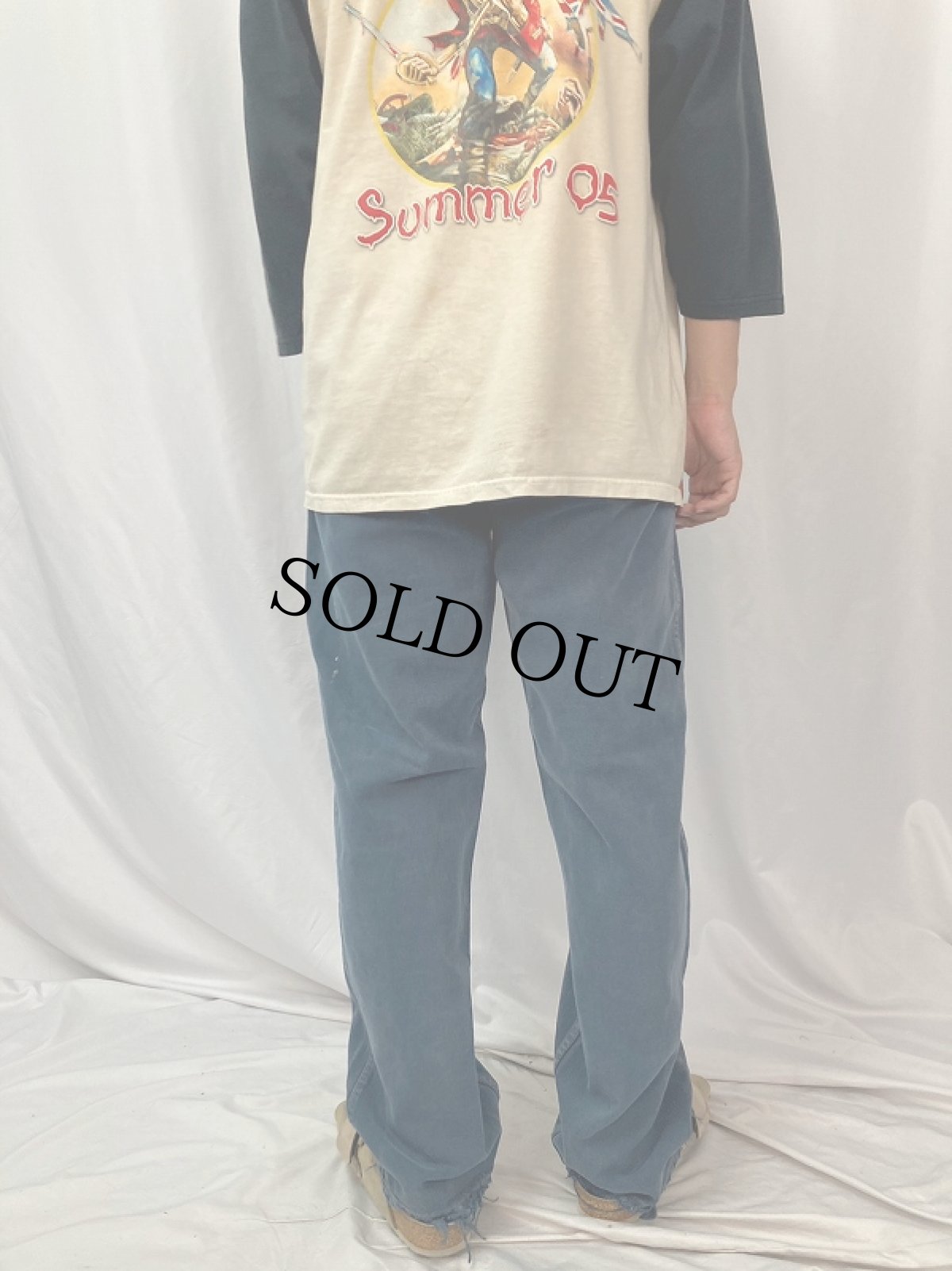 画像4: 90's Levi's SILVER TAB USA製 "LOOSE" カラーデニムパンツ W31 (4)