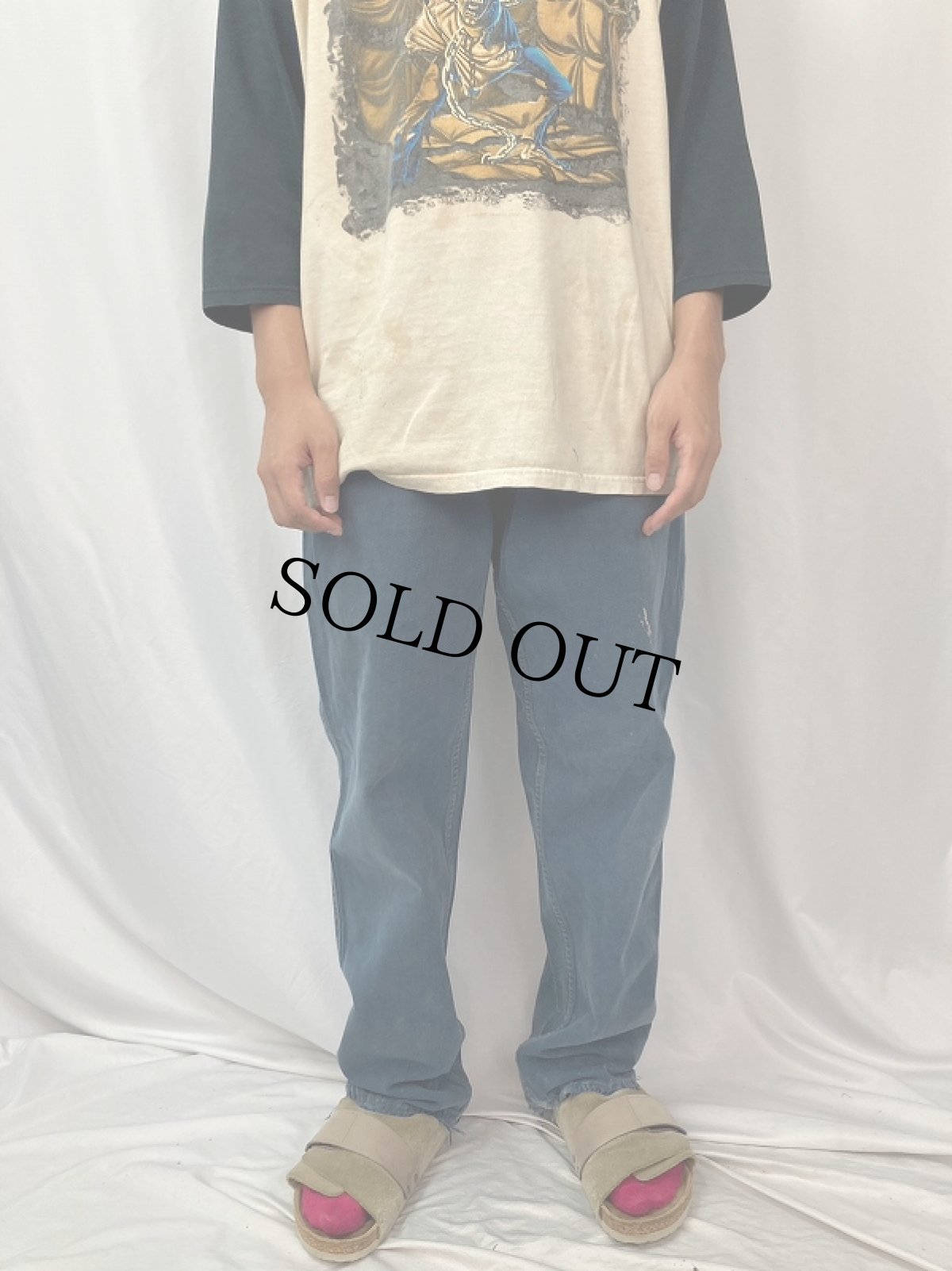 画像2: 90's Levi's SILVER TAB USA製 "LOOSE" カラーデニムパンツ W31 (2)