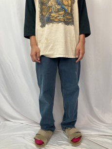 画像2: 90's Levi's SILVER TAB USA製 "LOOSE" カラーデニムパンツ W31 (2)