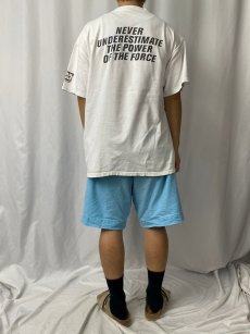 画像5: 90's STAR WARS "NEVER UNDERSTIMATE THE POWER OF THE FORCE" 映画プリントTシャツ XL (5)