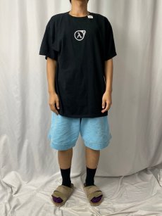 画像2: 【SALE】 2000's Half-Life 2 USA製 FPSゲームプリントTシャツ BLACK XL (2)