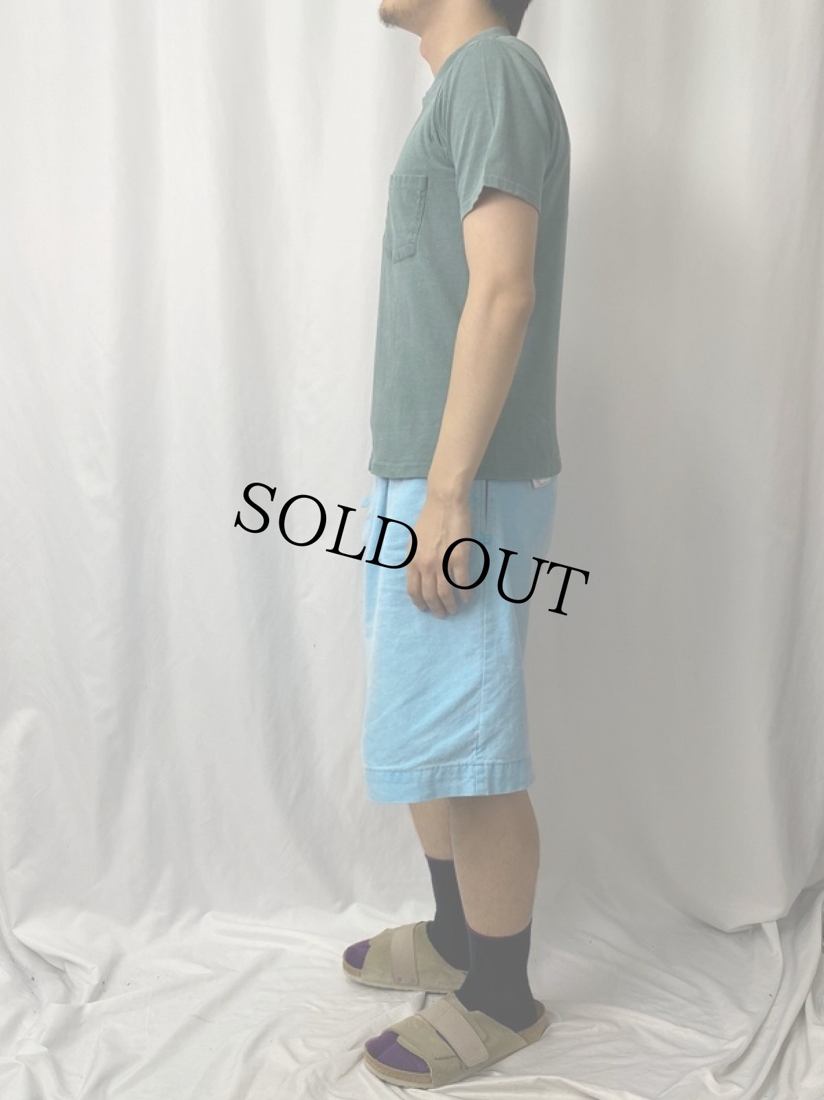 画像3: 70's〜 Gordie SURF BOARDS サーフブランドプリント ポケットTシャツ M (3)