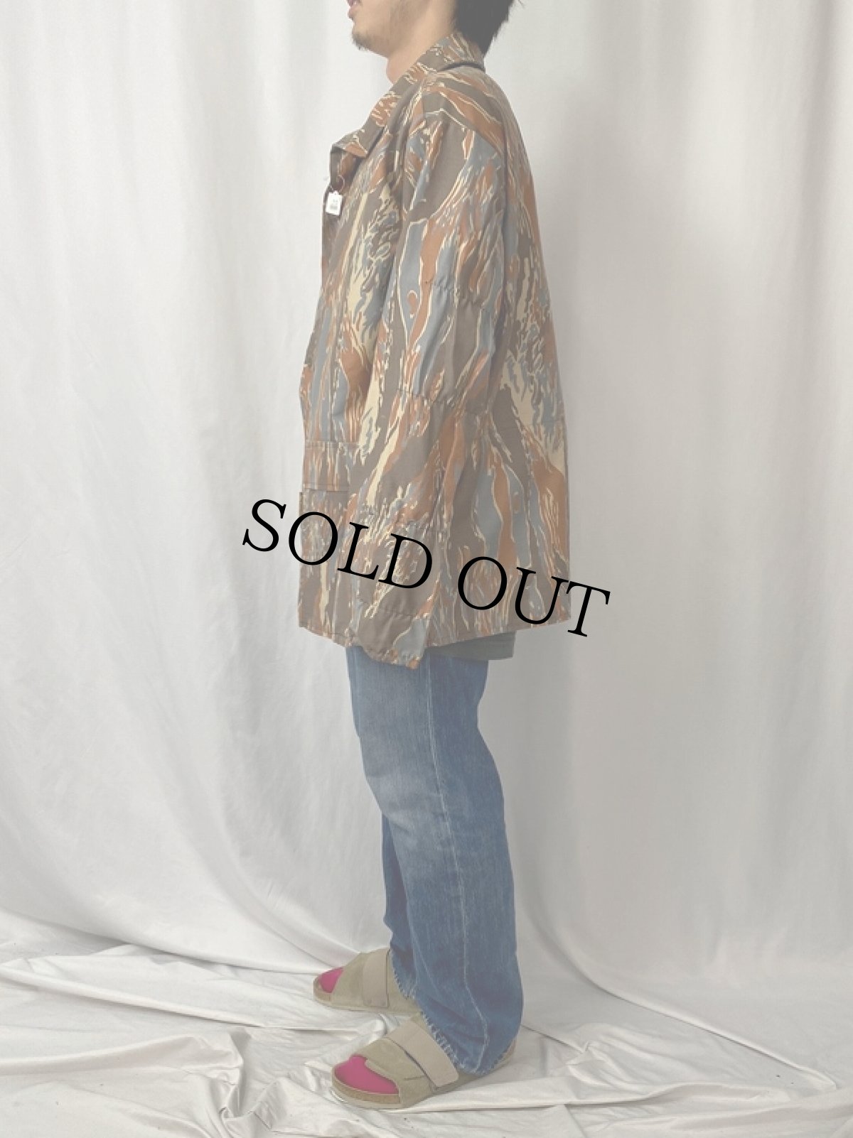 画像3: 80's〜 The Camo Clan USA製 カモ柄ハンティングジャケット (3)