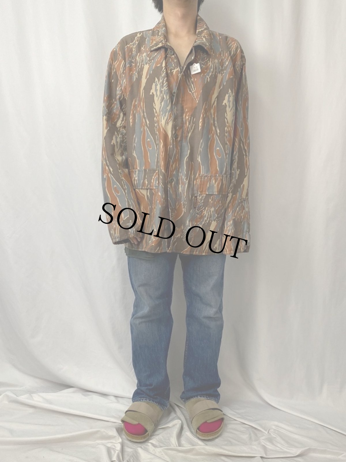 画像2: 80's〜 The Camo Clan USA製 カモ柄ハンティングジャケット (2)