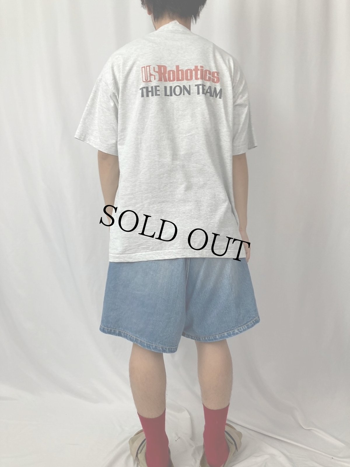 画像5: 90's USRobotics USA製 "OPERATION SIMBA" ネットワーク関連機器メーカープリントTシャツ XL (5)