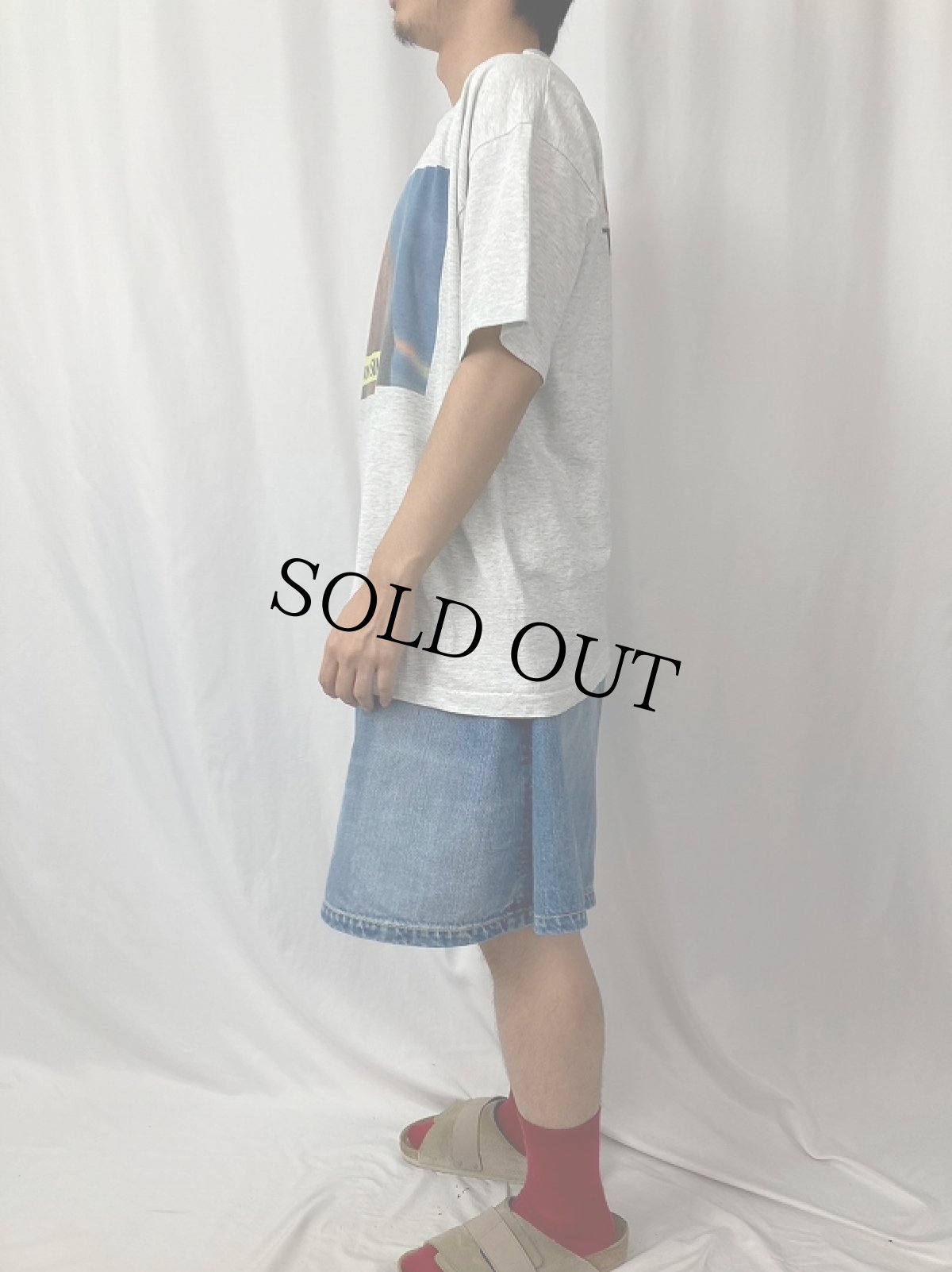 画像4: 90's USRobotics USA製 "OPERATION SIMBA" ネットワーク関連機器メーカープリントTシャツ XL (4)