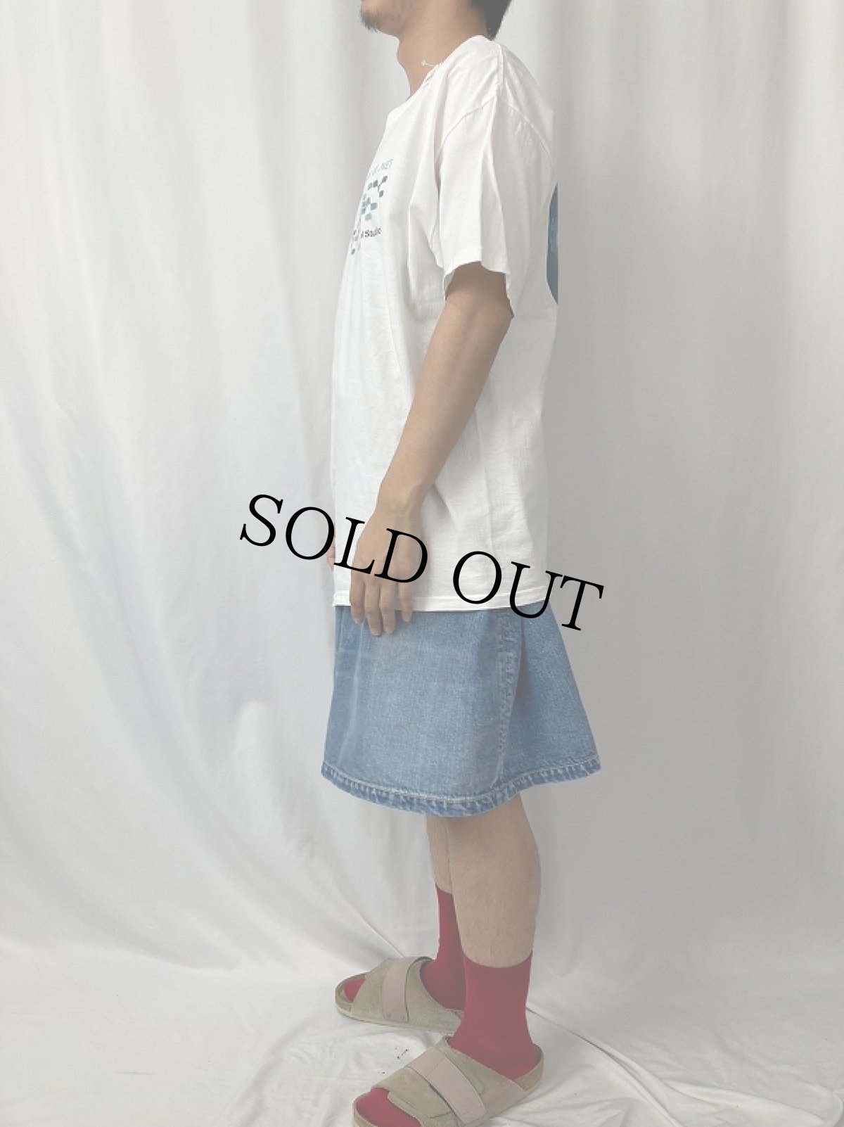 画像4: 2000's Microsoft "Visual Studio. net" コンピューター企業プリントTシャツ L (4)