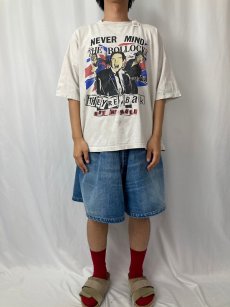 画像2: 90's〜 ブート Sex Pistols "NEVER MIND THE BOLLOCKS" パンクロックバンドTシャツ XL (2)