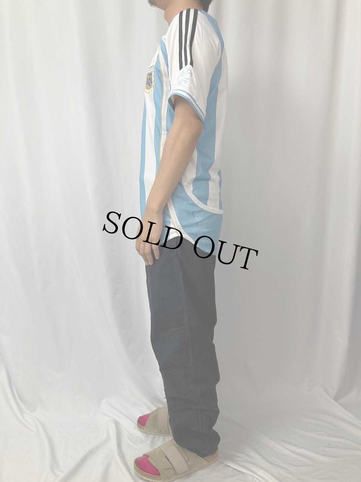 画像3: 2006 adidas アルゼンチン代表 "AFA" サッカーユニフォーム M (3)