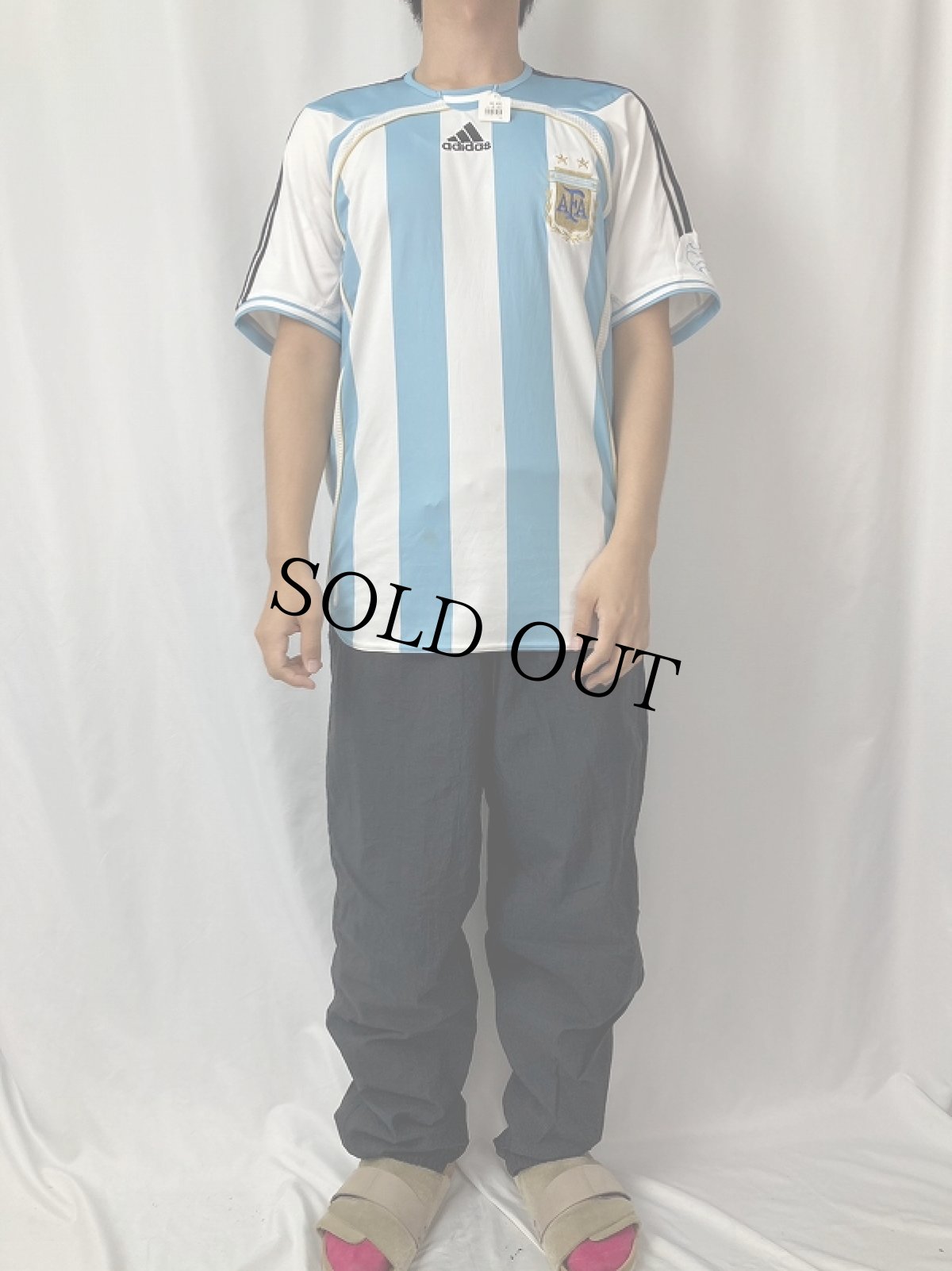 画像2: 2006 adidas アルゼンチン代表 "AFA" サッカーユニフォーム M (2)