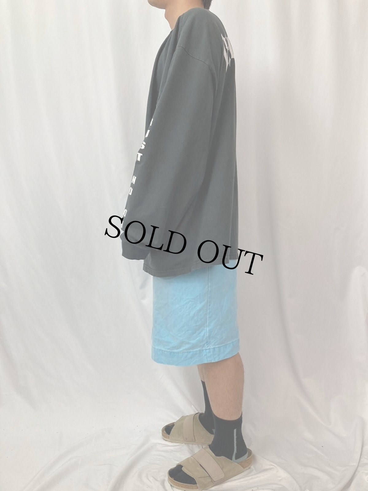 画像4: CHOPPERS INC "The ChopFather" バイクカスタムショップ 映画パロディプリントロンT BLACK 2XL (4)